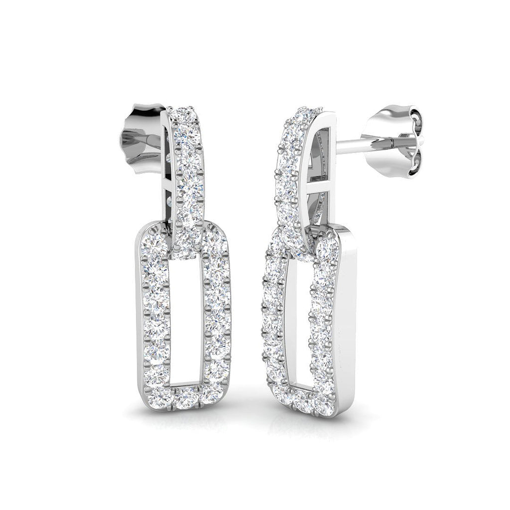 SE5953 — Earrings - 9k White Gold