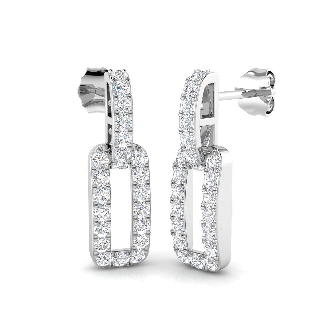 SE5953 — Earrings - 9k White Gold