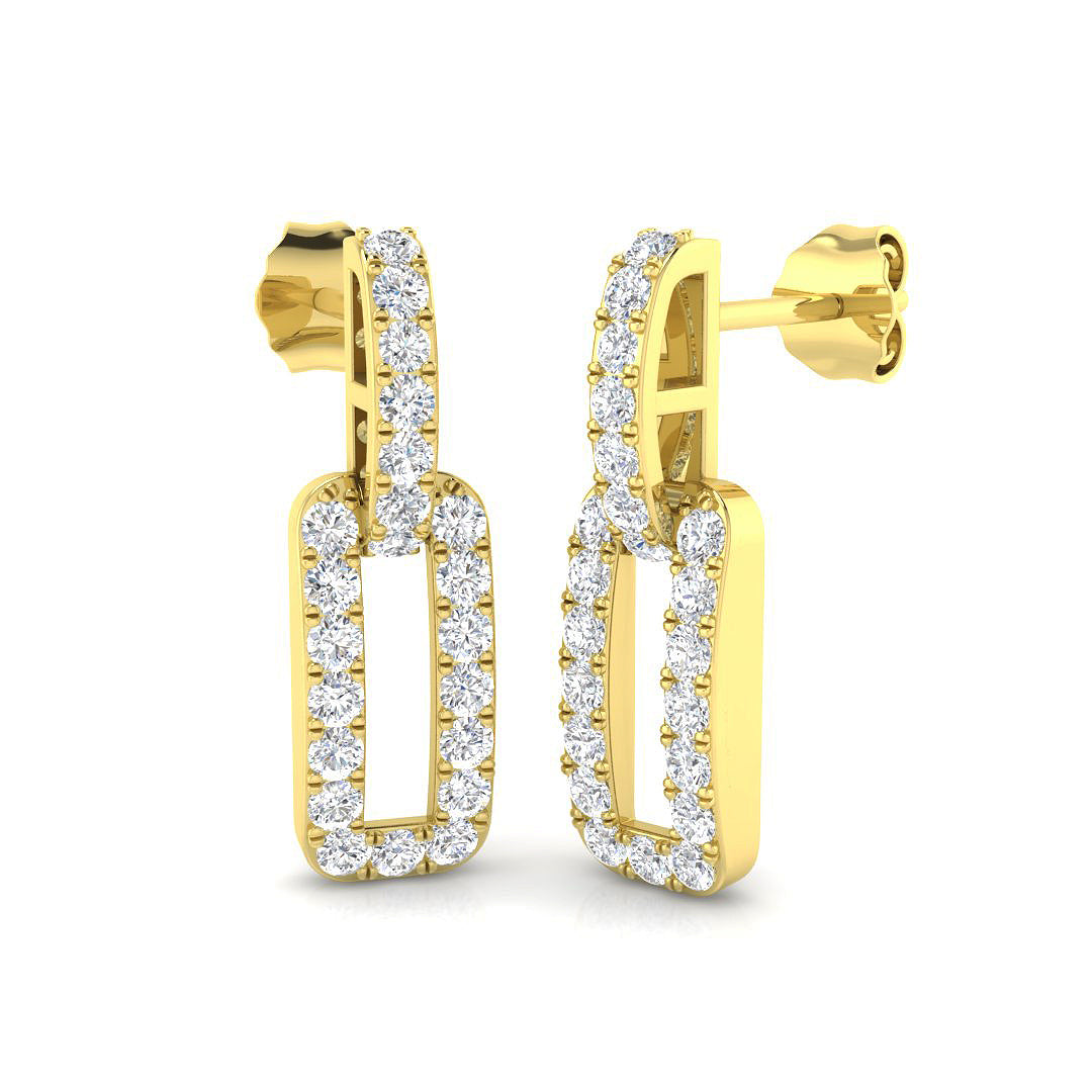 SE5953 — Earrings - 9k Yellow Gold