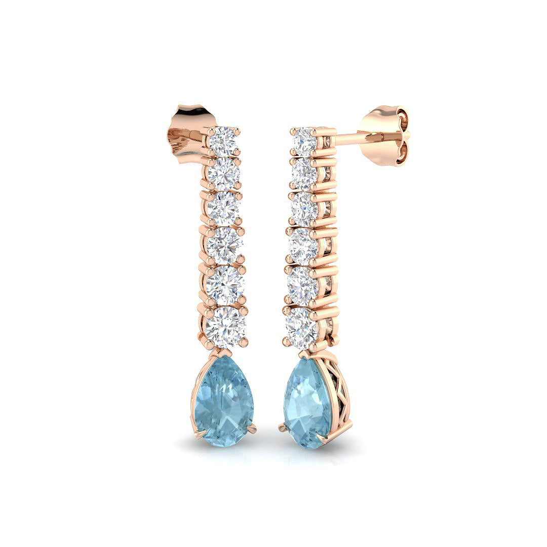 SE5956A — Earrings - 9k Rose Gold