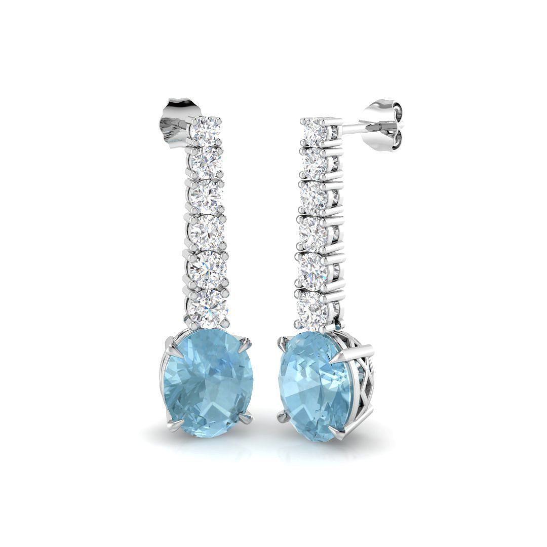 SE5957A — Earrings - 9k White Gold