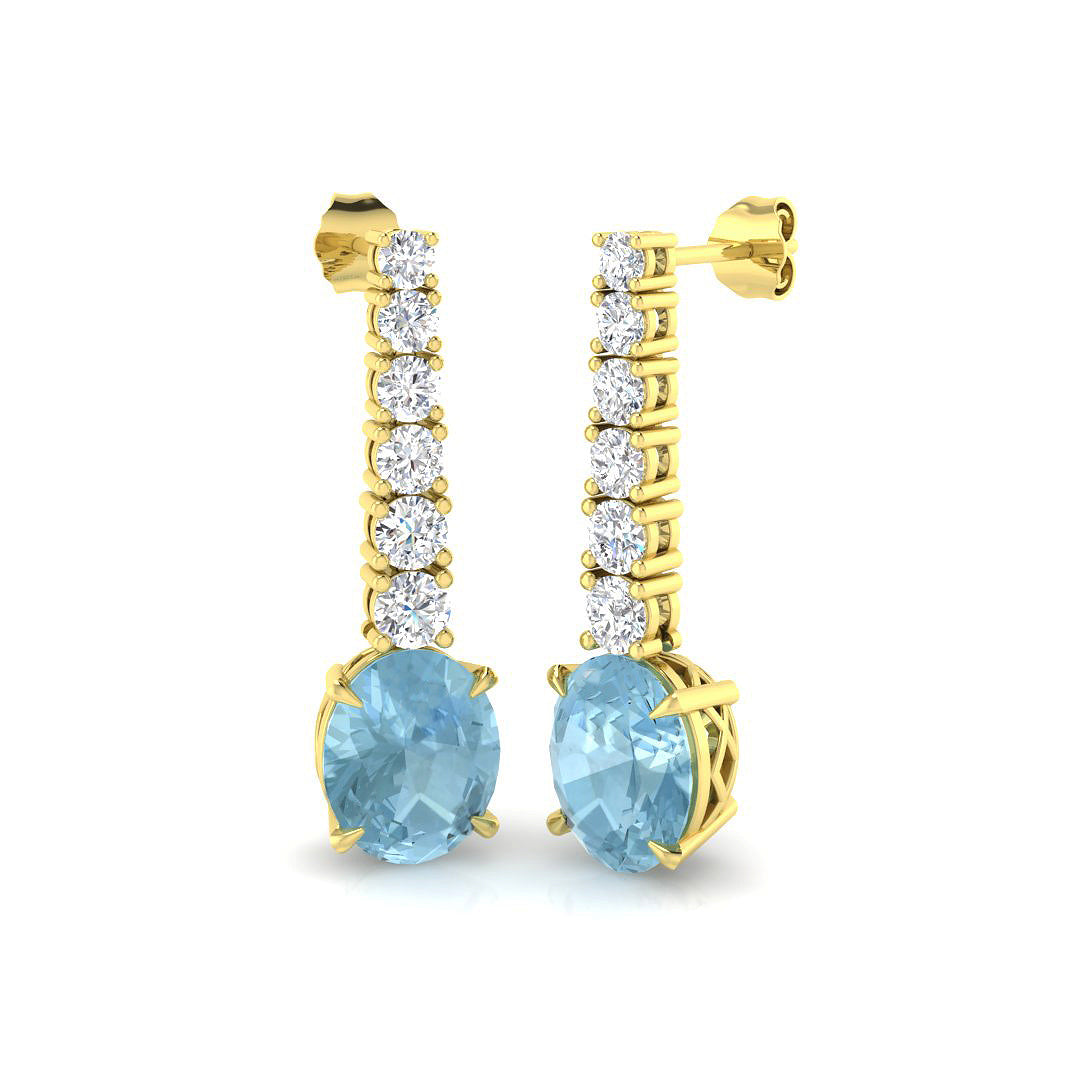 SE5957A — Earrings - 9k Yellow Gold