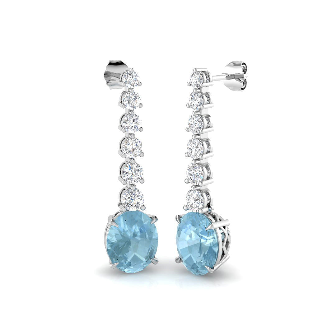 SE5957 — Earrings - 9k White Gold