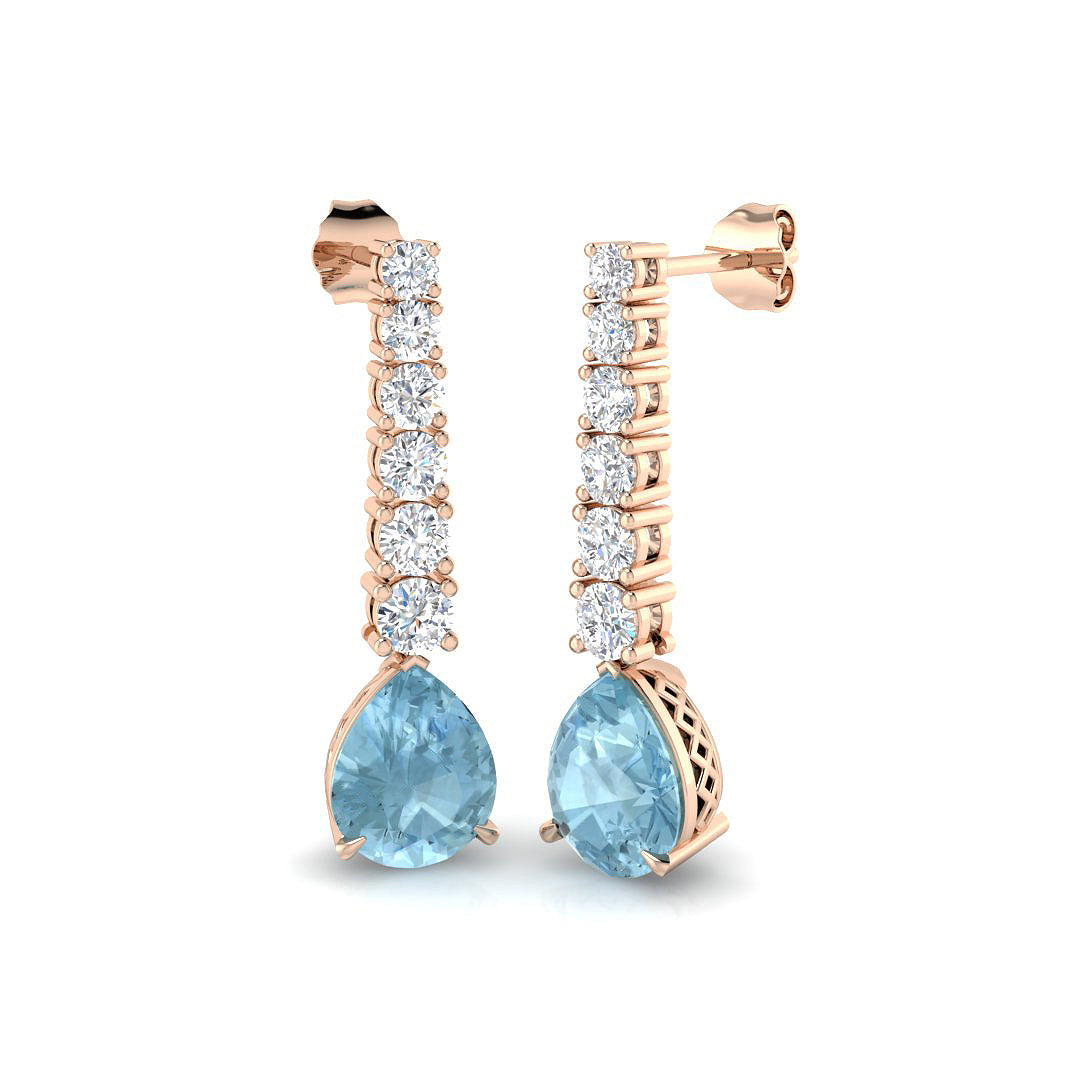 SE5958A — Earrings - 9k Rose Gold