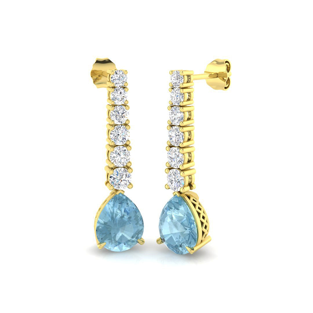 SE5958A — Earrings - 9k Yellow Gold