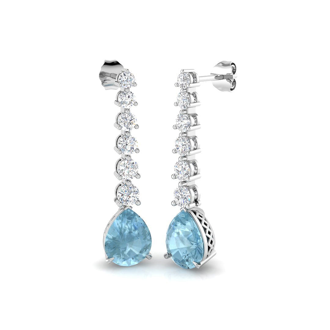 SE5958 — Earrings - 9k White Gold
