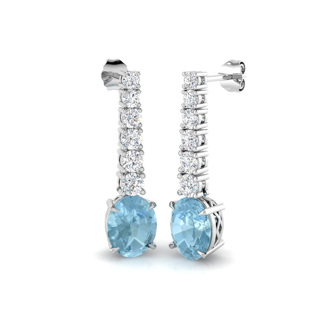 SE5959A — Earrings - 9k White Gold