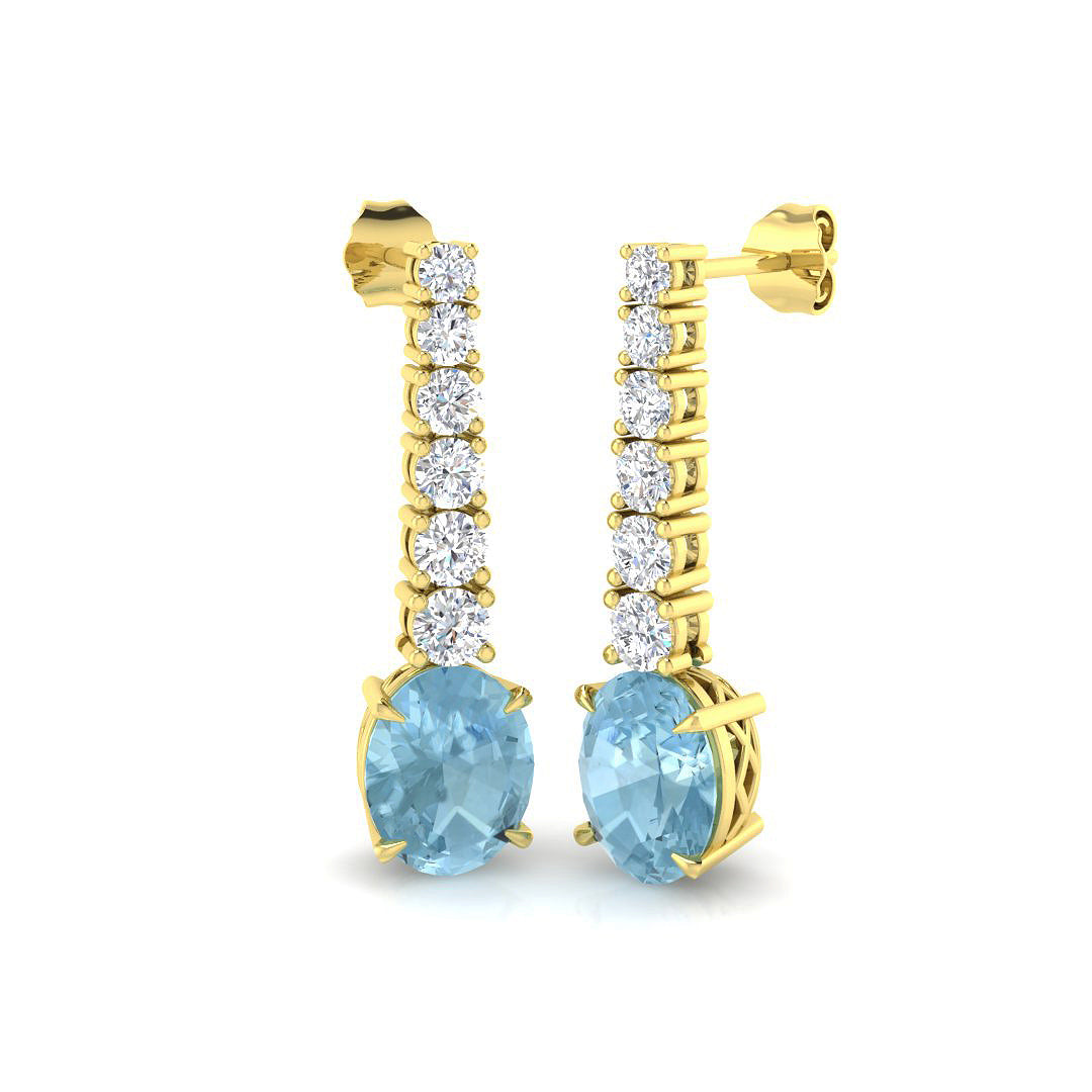 SE5959A — Earrings - 9k Yellow Gold