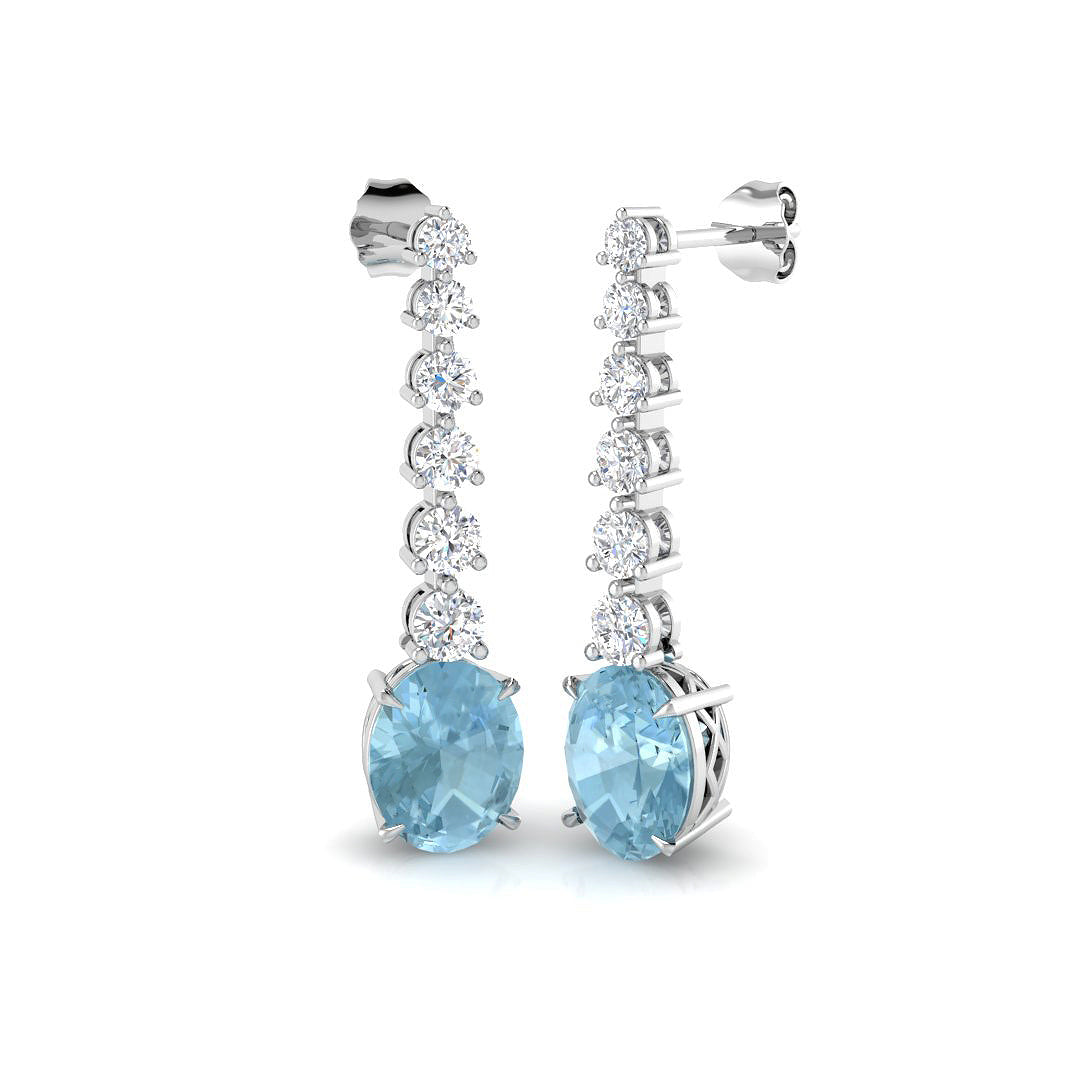 SE5959 — Earrings - 9k White Gold
