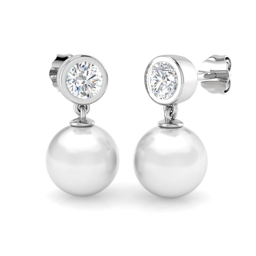 SE5969 — Earrings - 9k White Gold