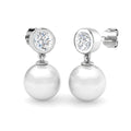 SE5969 — Earrings - 9k White Gold