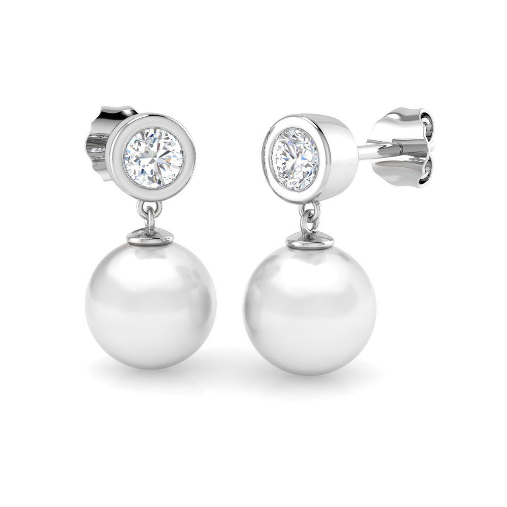 SE5970 — Earrings - 9k White Gold