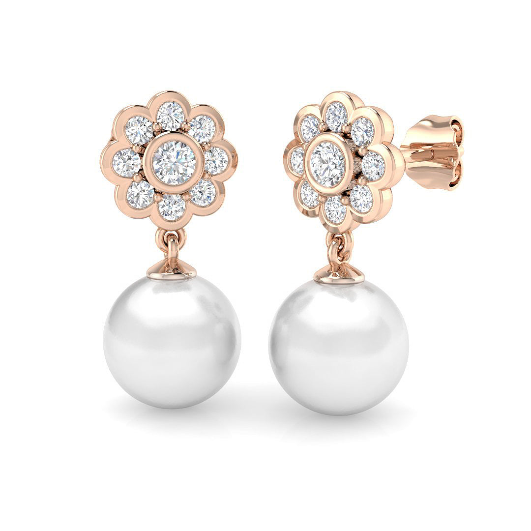 SE5980 — Earrings - 9k Rose Gold