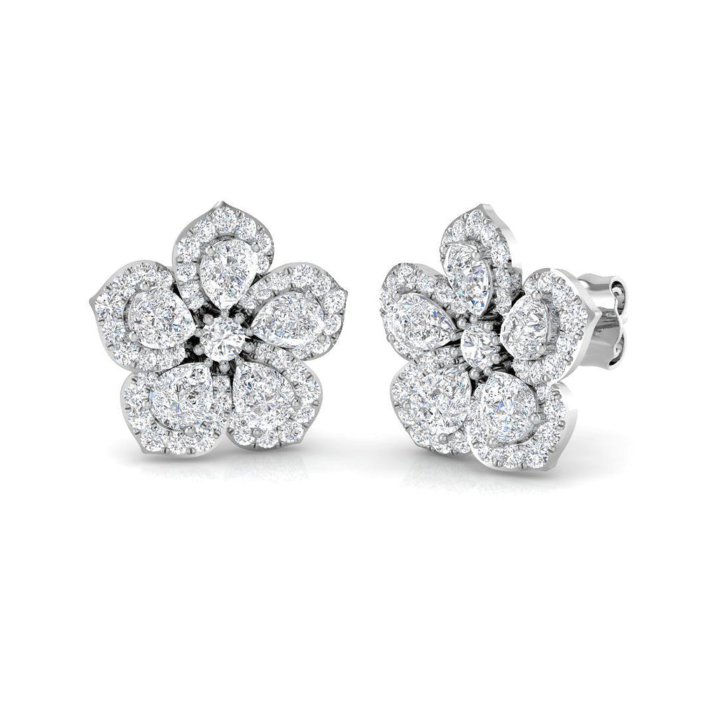 SE5982 — Earrings - 9k White Gold