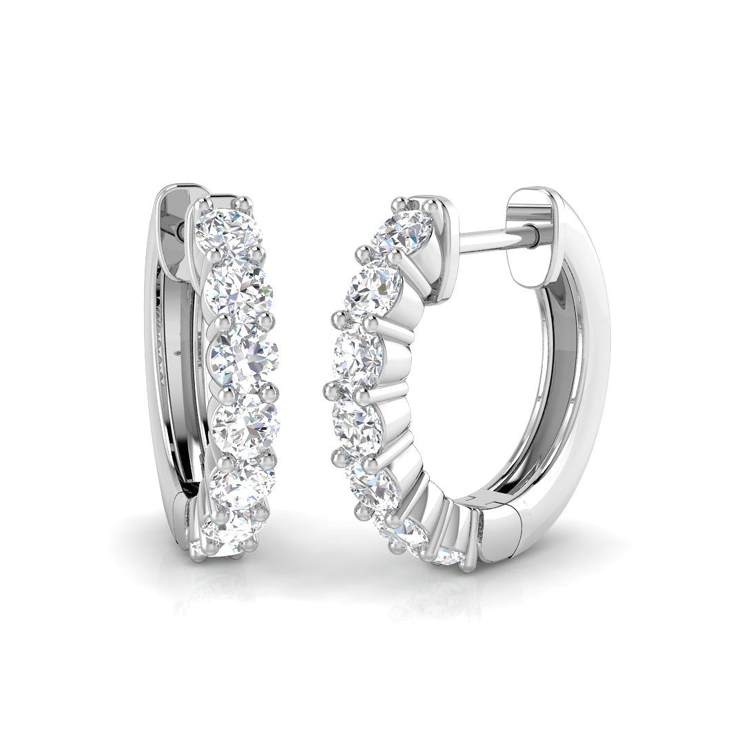 SE5984 — Earrings - 9k White Gold