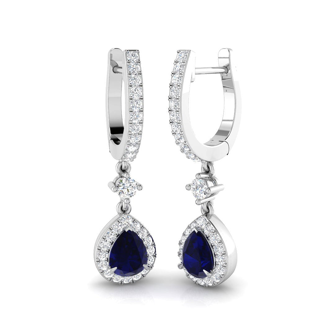 SE6005 — Earrings - 9k White Gold