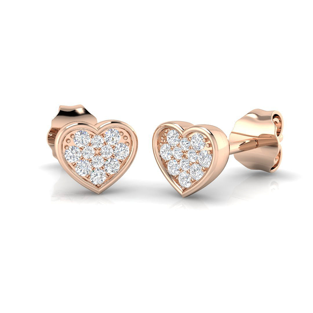 SE6012 — Earrings - 9k Rose Gold
