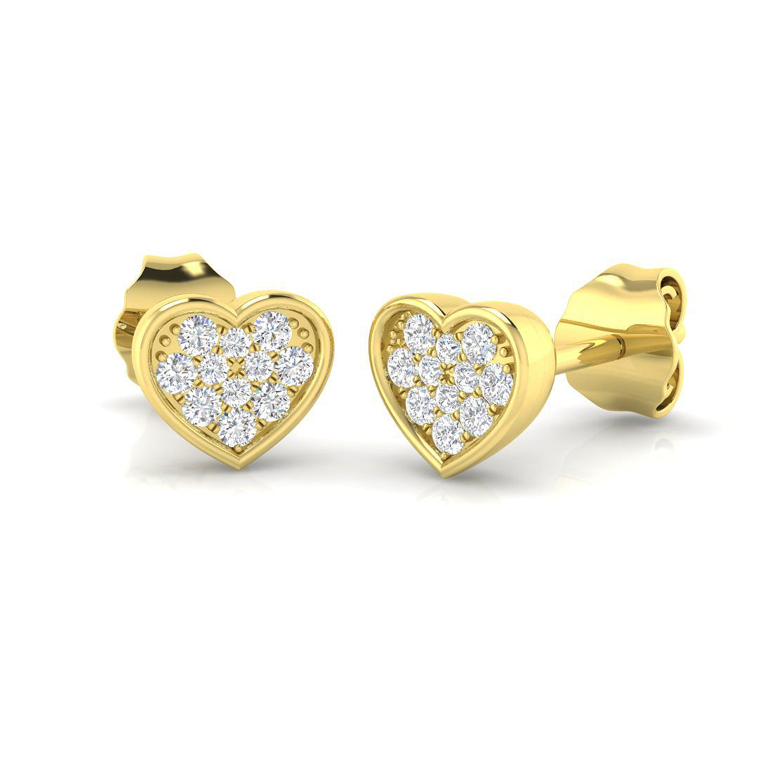 SE6012 — Earrings - 9k Yellow Gold