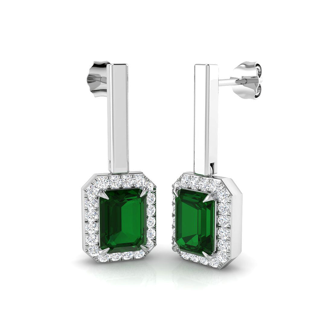 SE6013 — Earrings - 9k White Gold