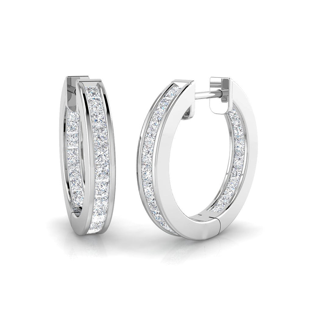 SE6014 — Earrings - 9k White Gold