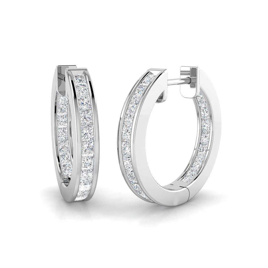 SE6014 — Earrings - 9k White Gold