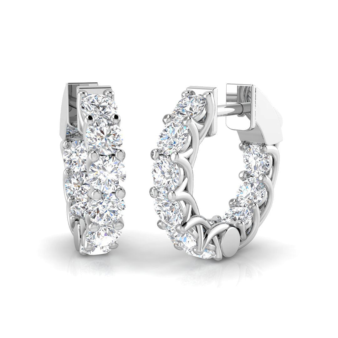 SE6019 — Earrings - 18k White Gold