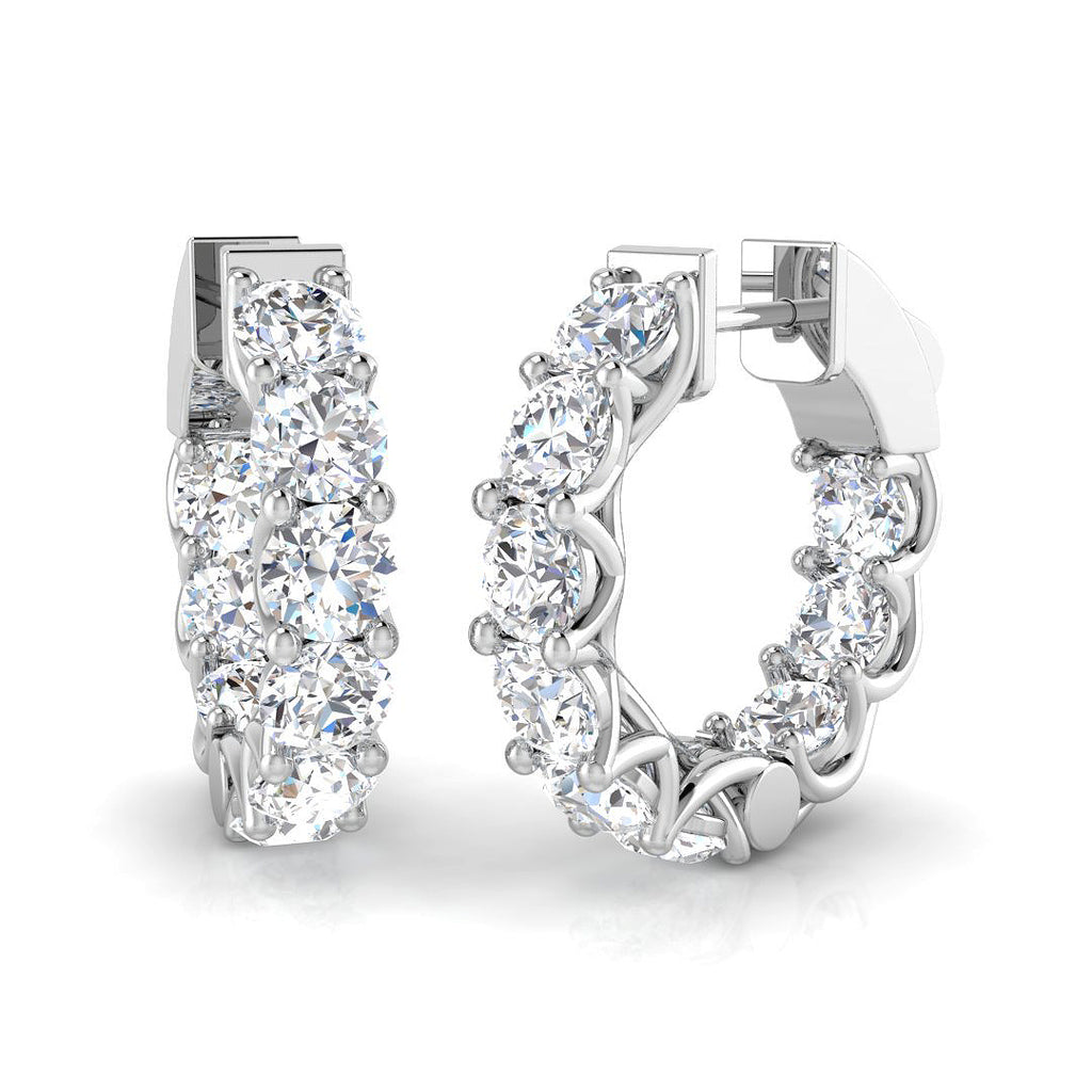 SE6020 — Earrings - 18k White Gold