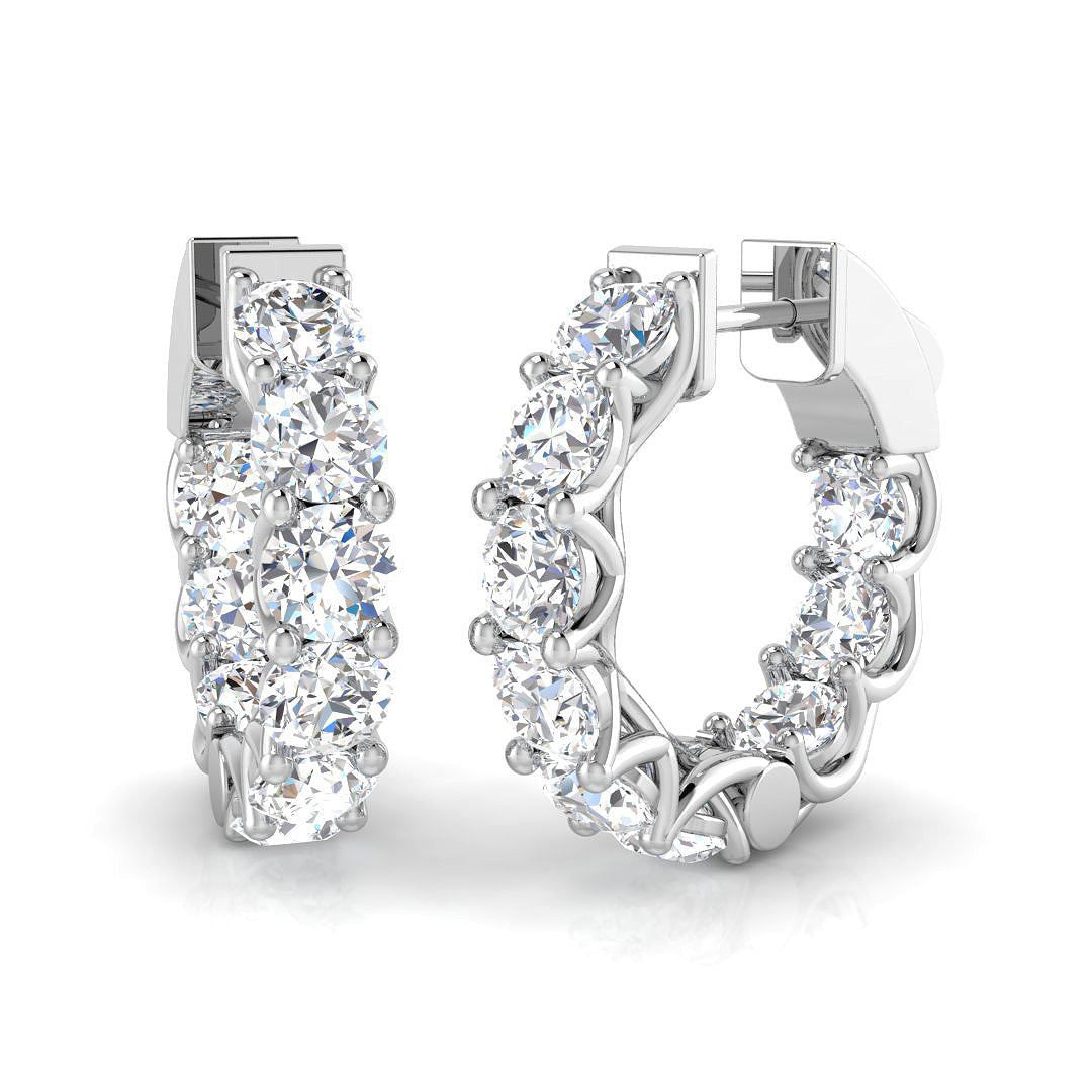 SE6020 — Earrings - 18k White Gold