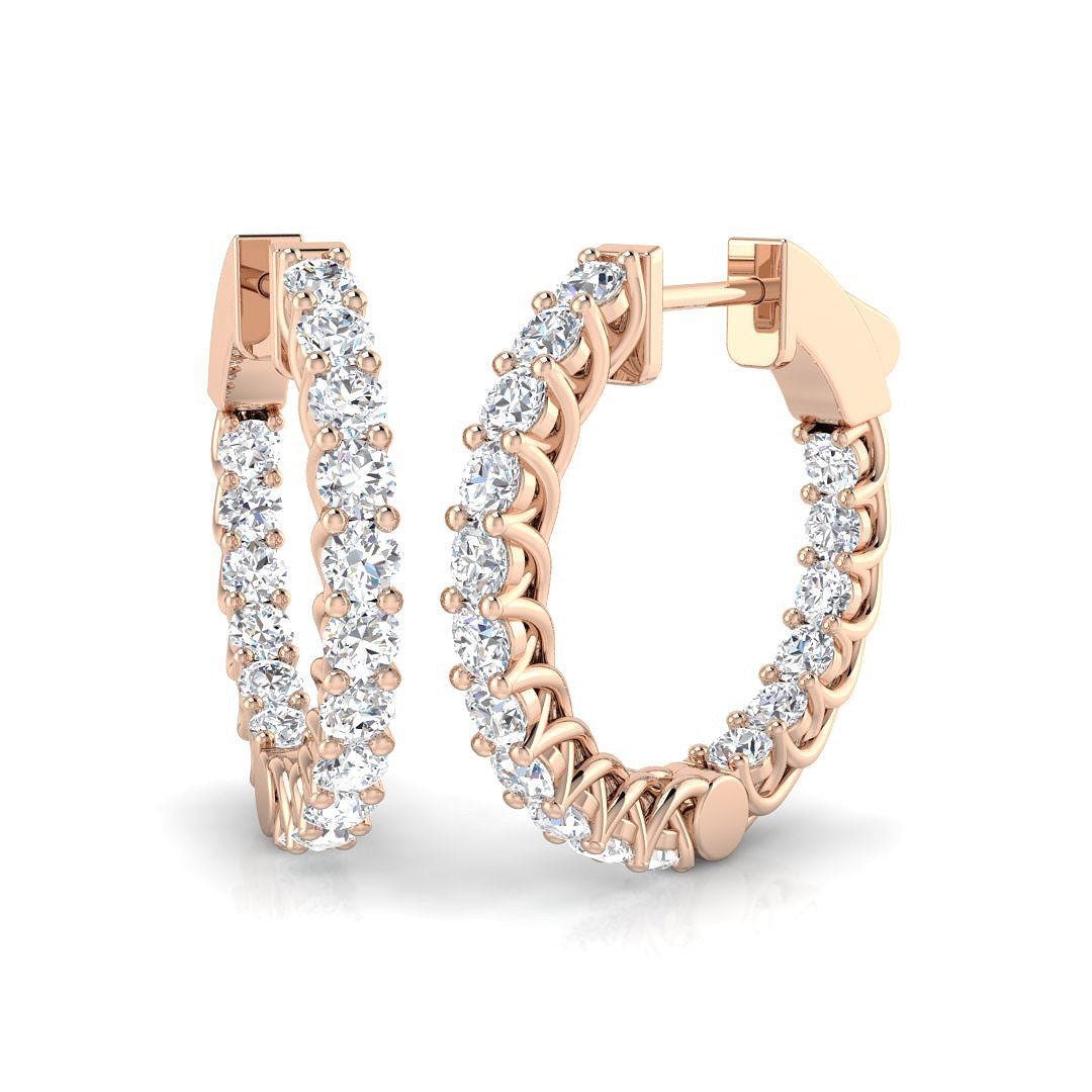 SE6021 — Earrings - 9k Rose Gold