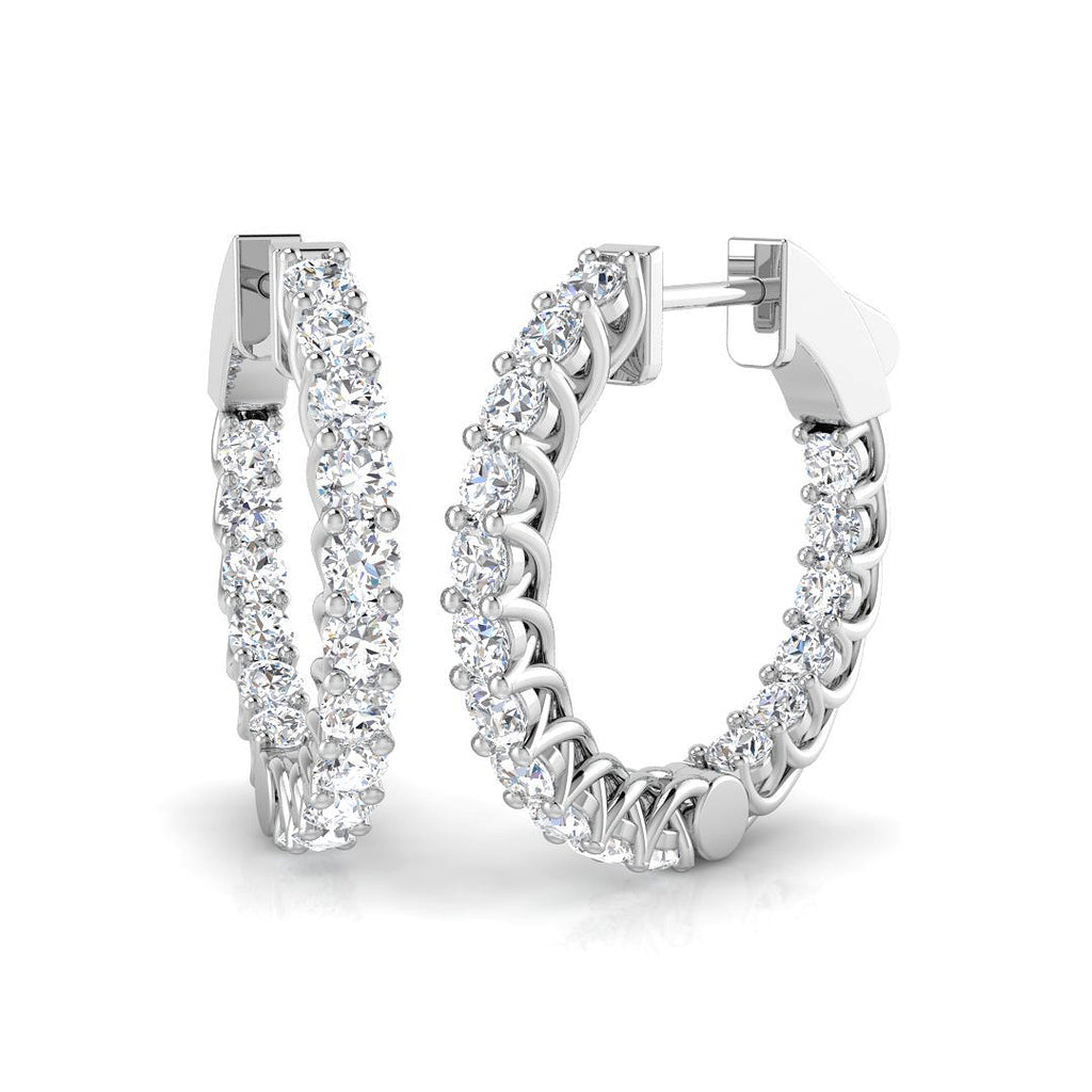 SE6021 — Earrings - 9k White Gold