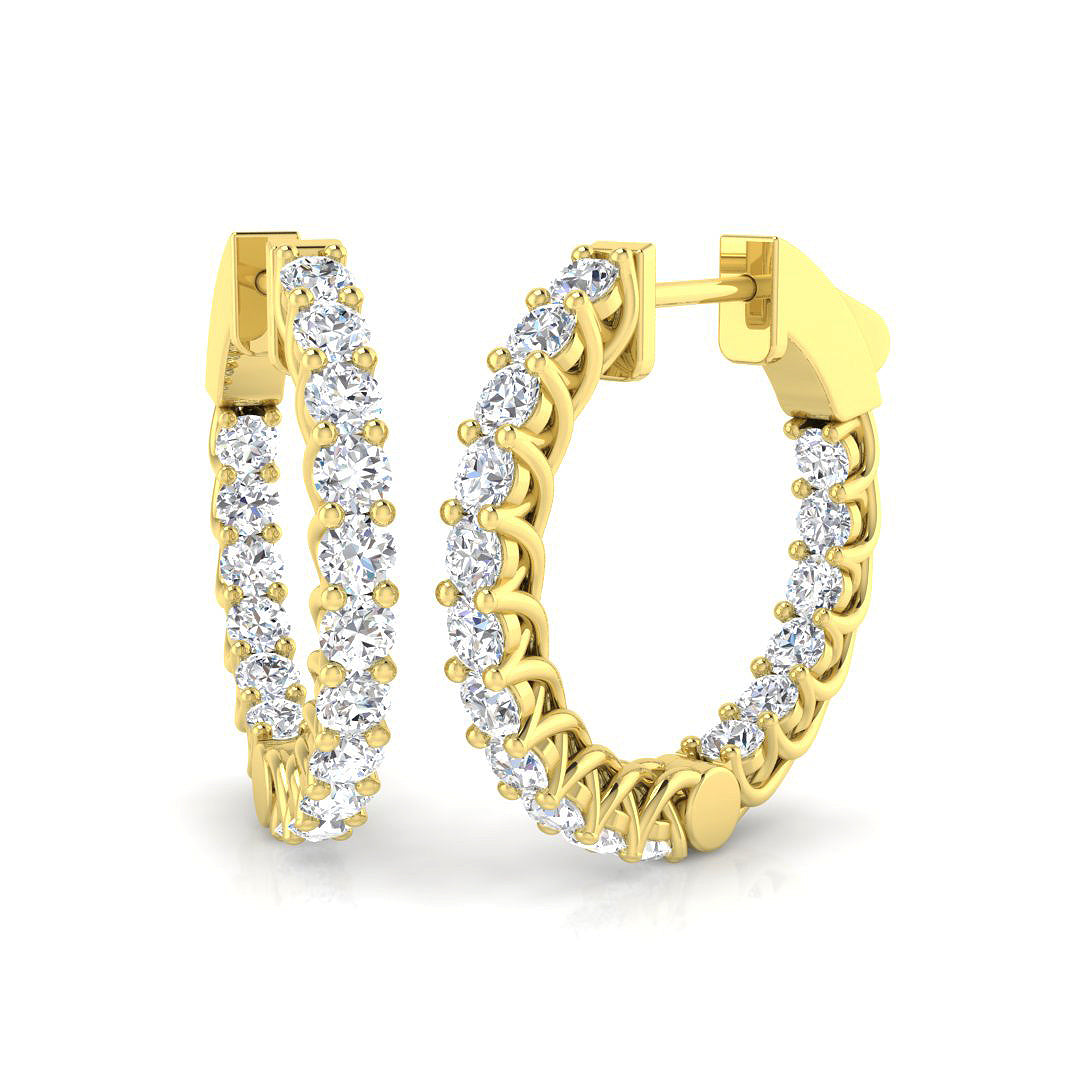 SE6021 — Earrings - 9k Yellow Gold