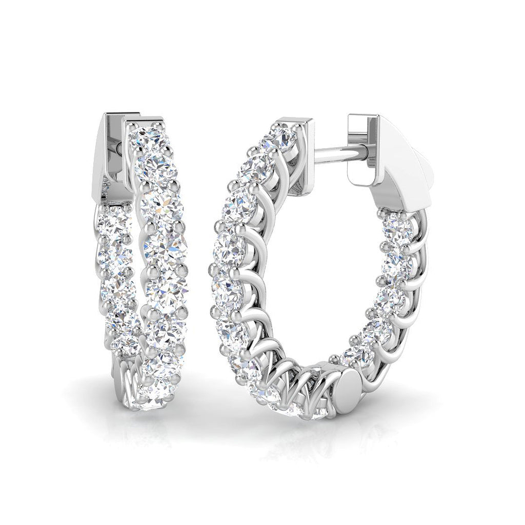SE6022 — Earrings - 9k White Gold