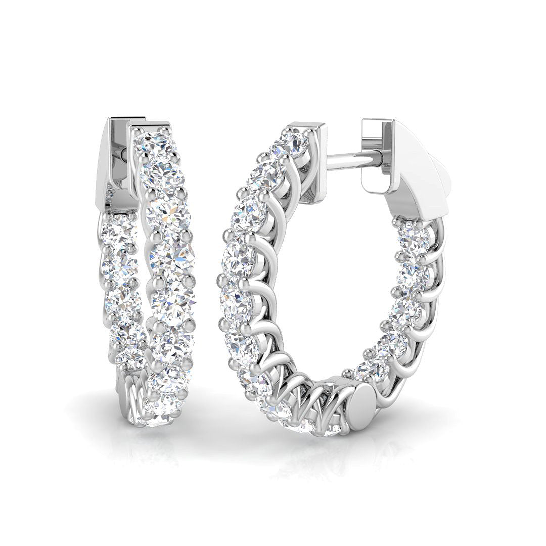 SE6022 — Earrings - 9k White Gold