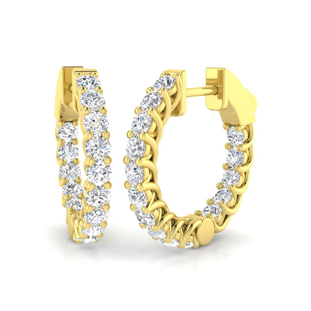 SE6022 — Earrings - 9k Yellow Gold