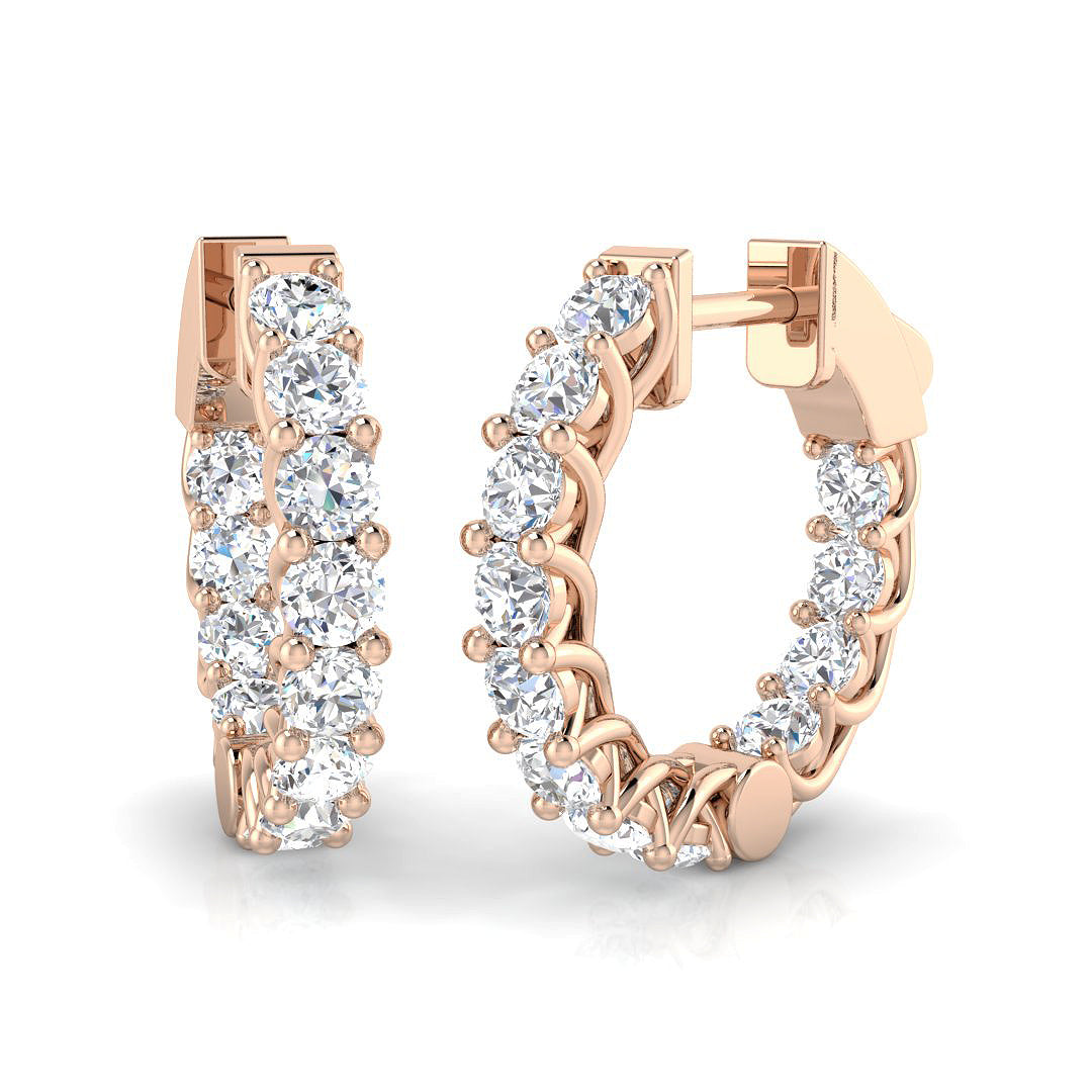 SE6023 — Earrings - 9k Rose Gold