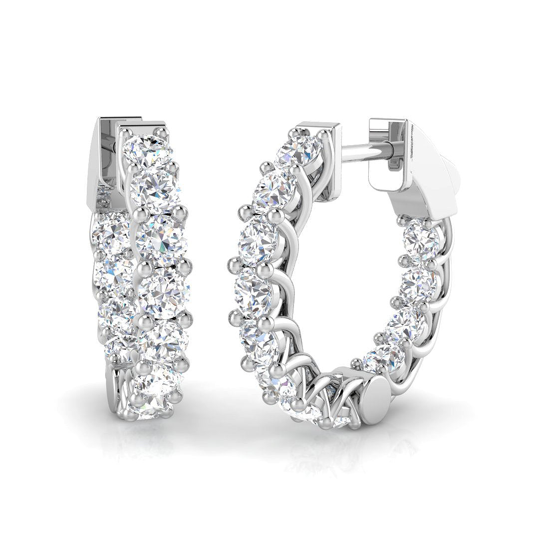 SE6023 — Earrings - 9k White Gold