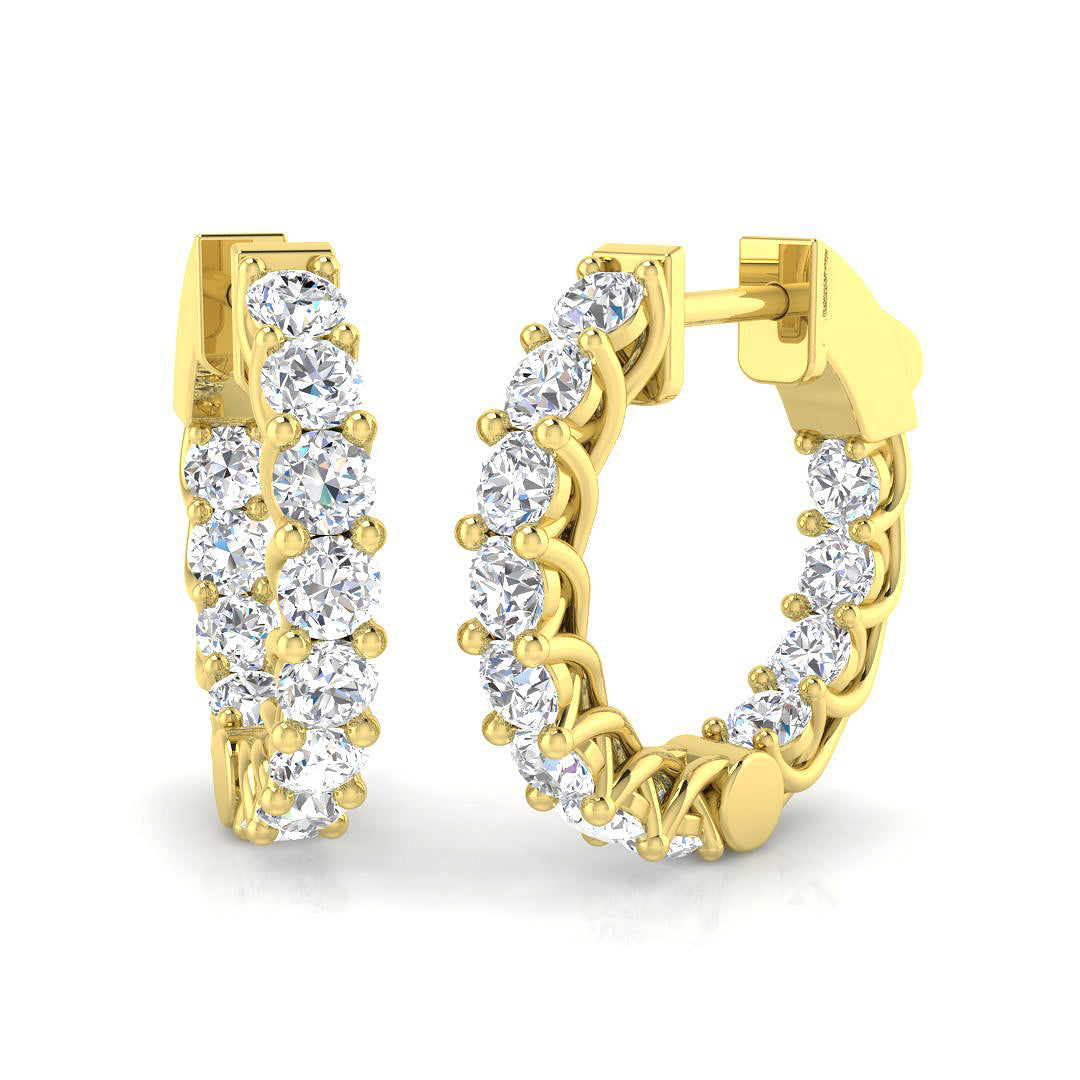 SE6023 — Earrings - 9k Yellow Gold