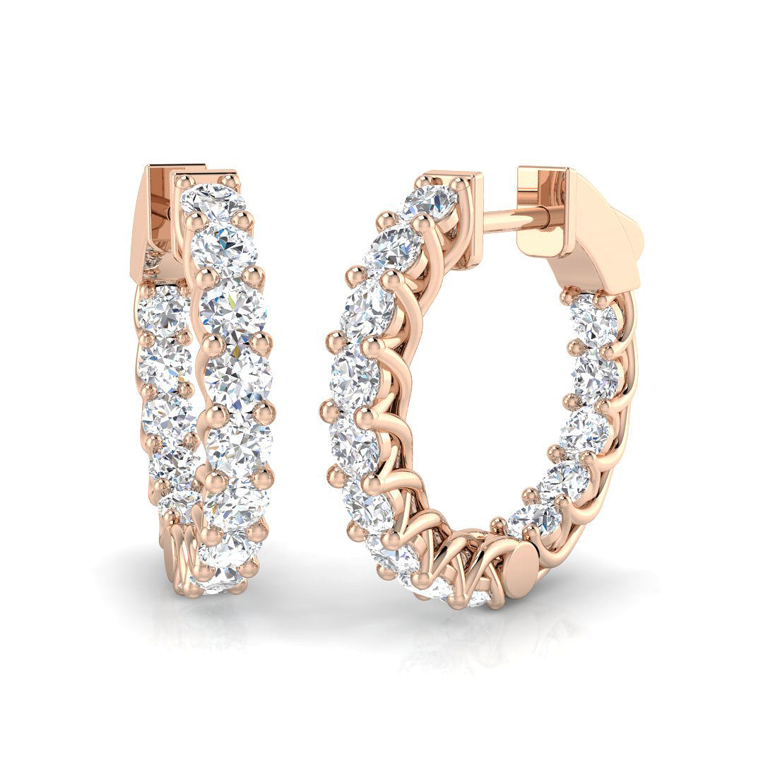 SE6024 — Earrings - 9k Rose Gold