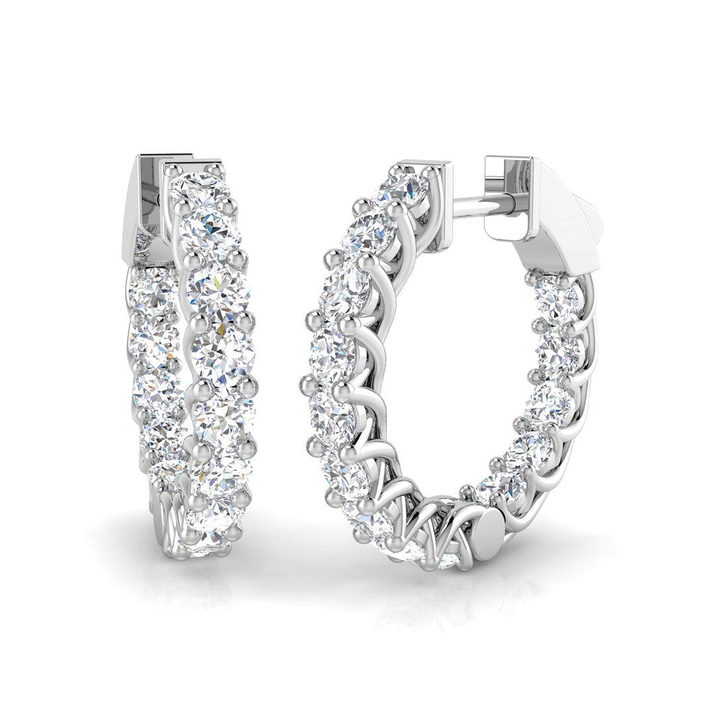 SE6024 — Earrings - 9k White Gold