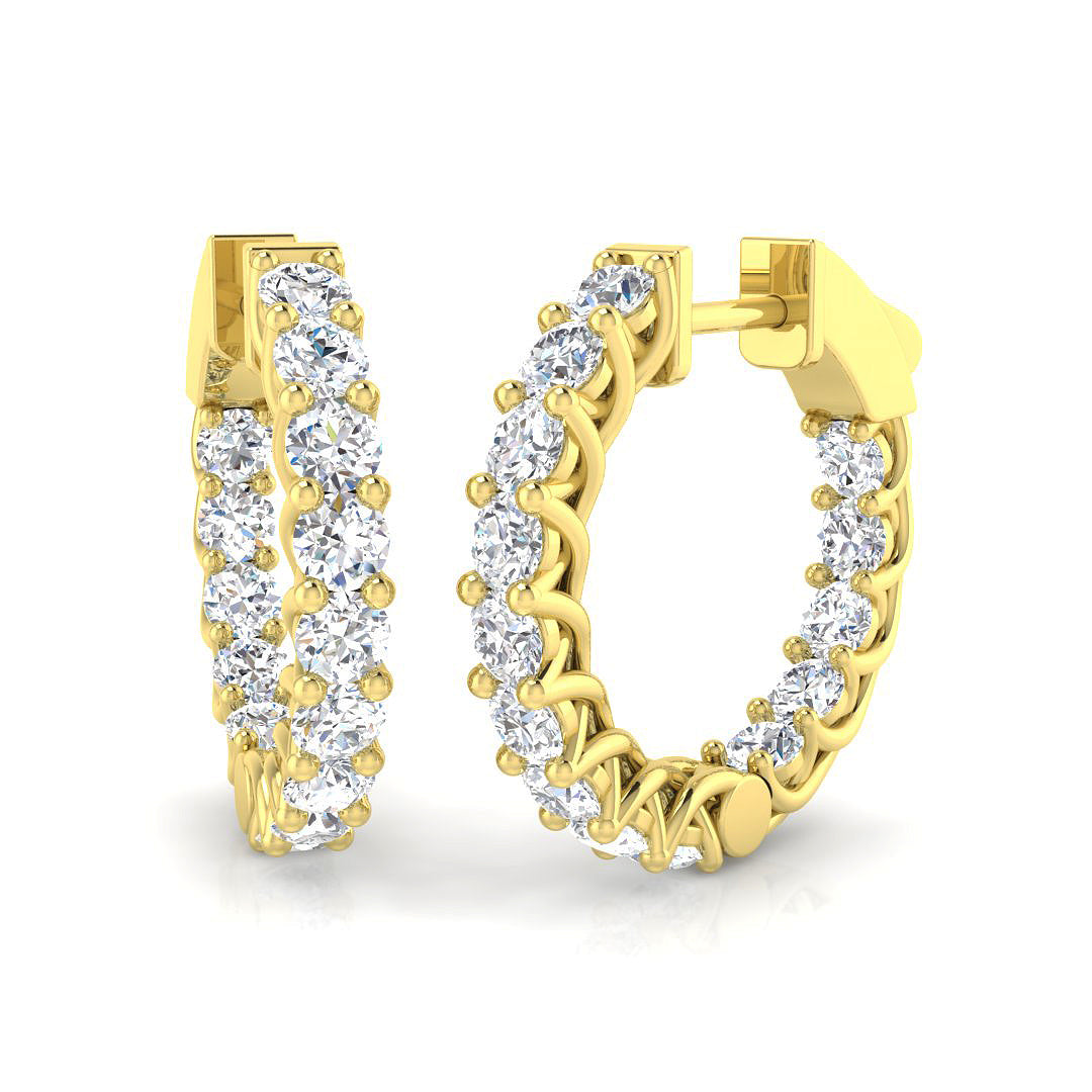 SE6024 — Earrings - 9k Yellow Gold