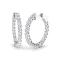 SE6025 — Earrings - 9k White Gold