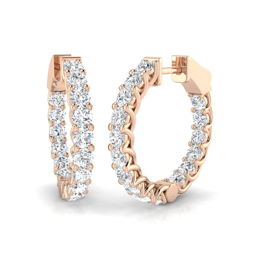 SE6026 — Earrings - 9k Rose Gold