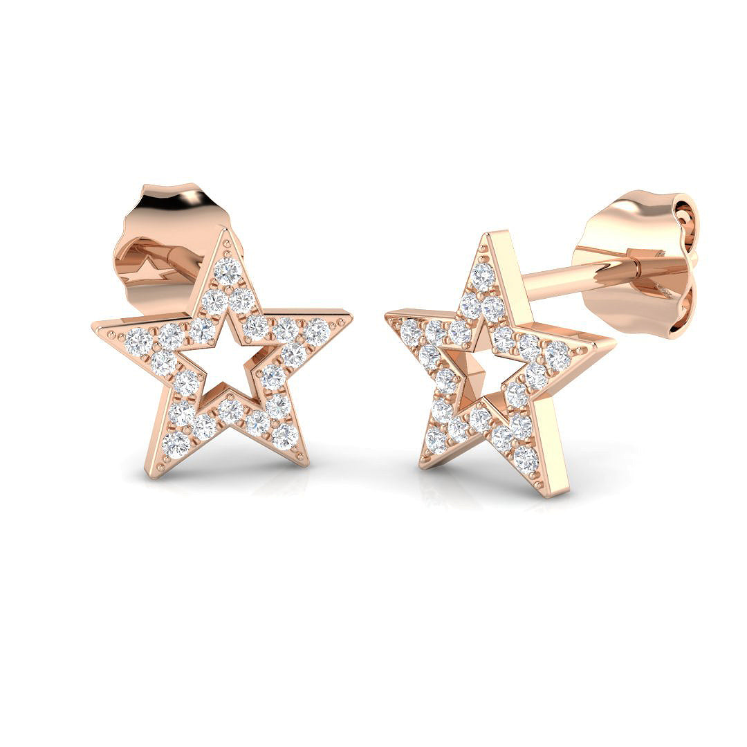 SE6030 — Earrings - 9k Rose Gold