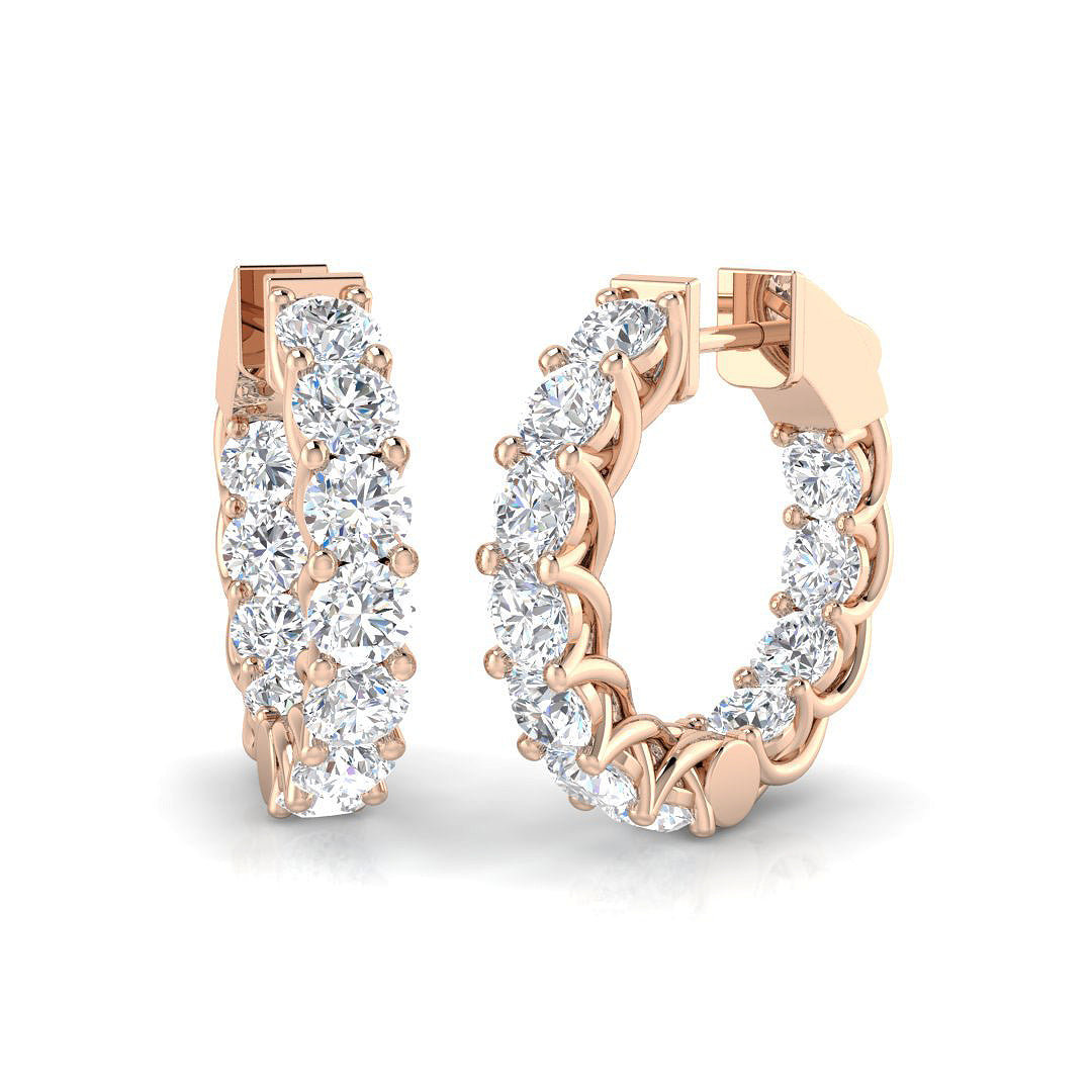 SE6031 — Earrings - 9k Rose Gold