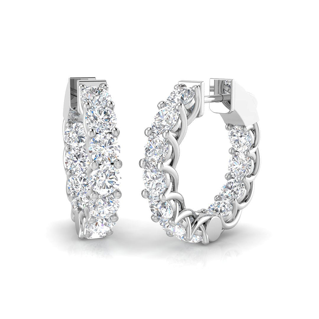 SE6031 — Earrings - 9k White Gold