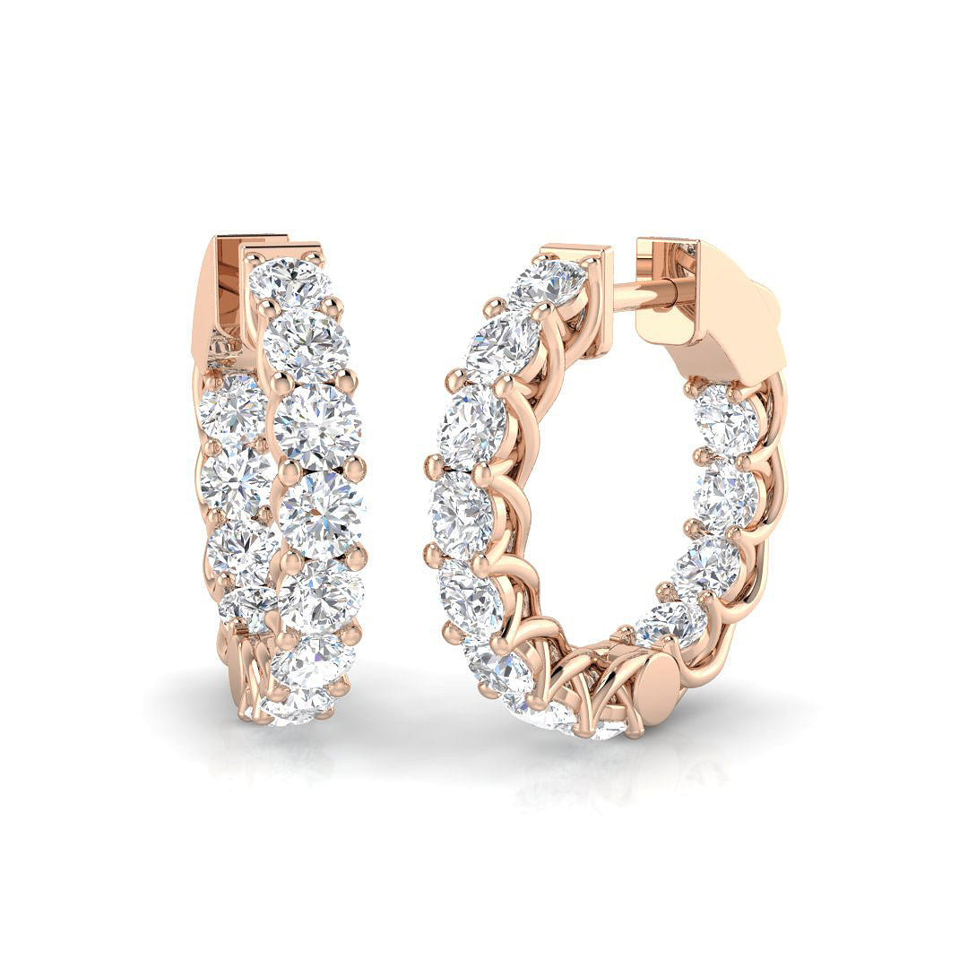 SE6032 — Earrings - 9k Rose Gold