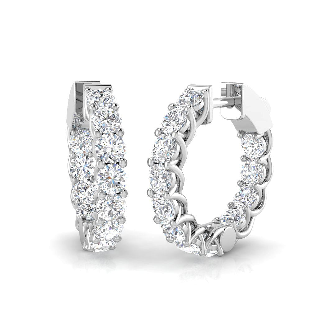 SE6032 — Earrings - 9k White Gold