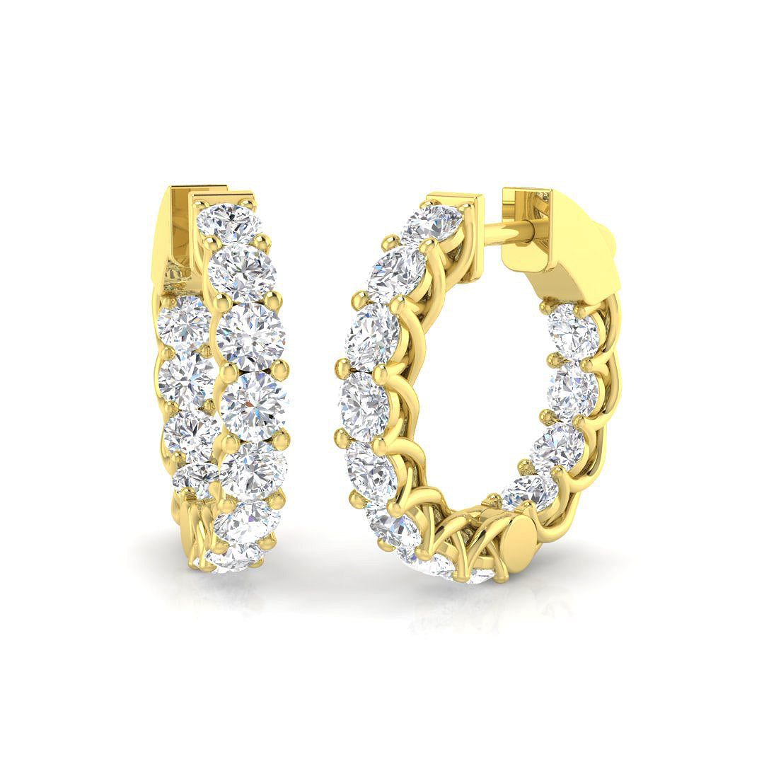 SE6032 — Earrings - 9k Yellow Gold