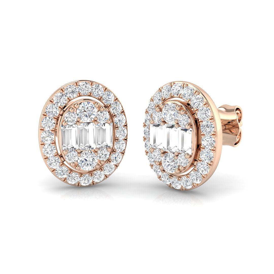 SE6038 — Earrings - 9k Rose Gold
