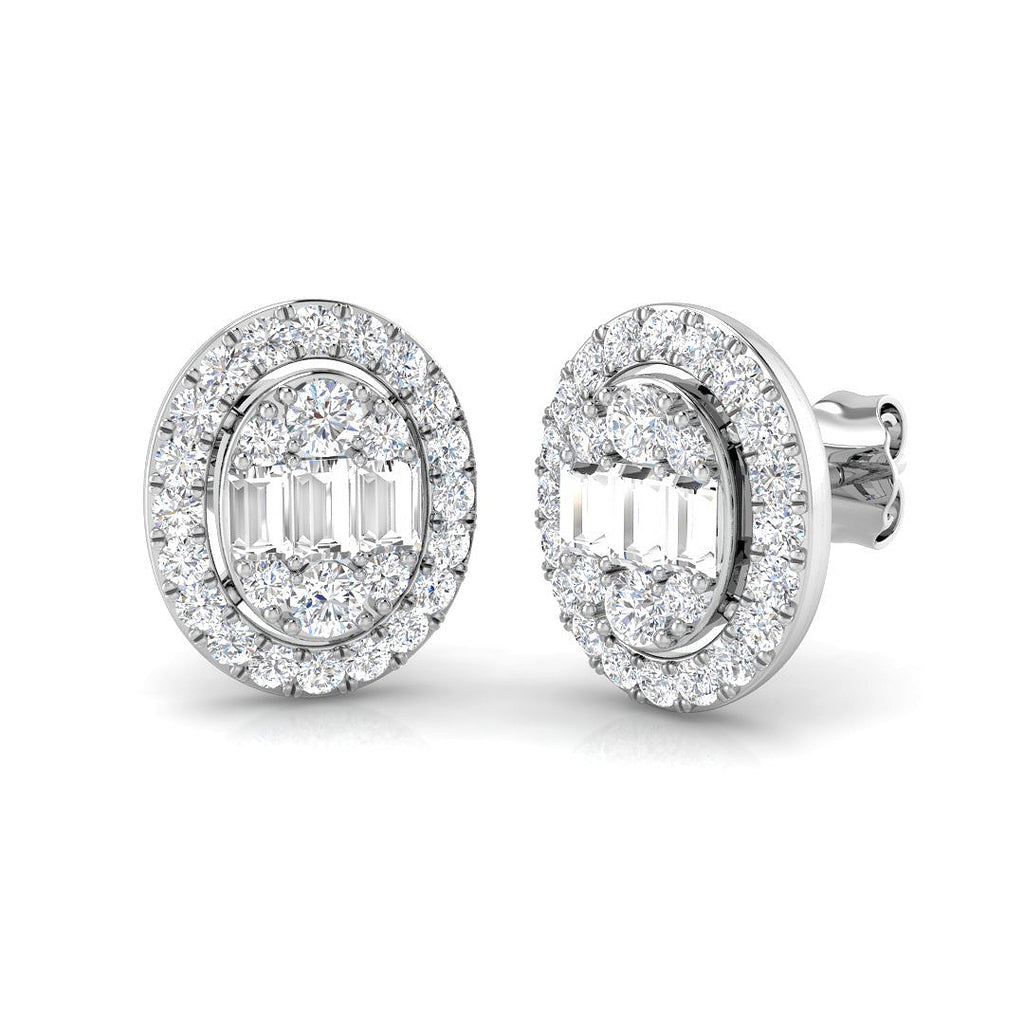 SE6038 — Earrings - 9k White Gold